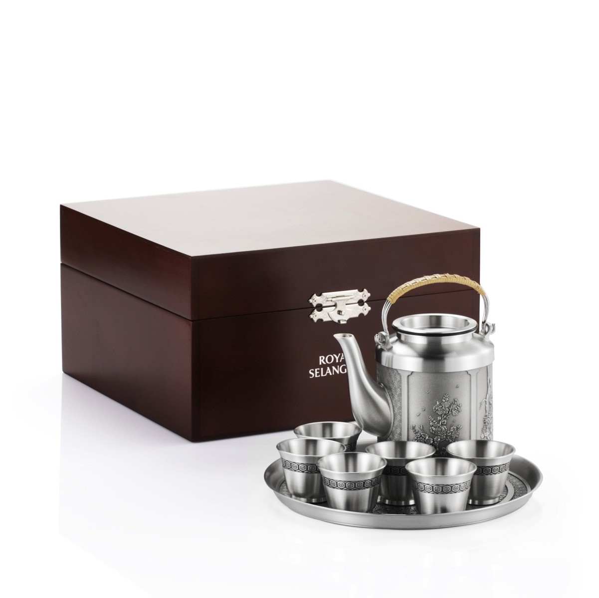Four Seasons Tea Set in Wooden Gift Box