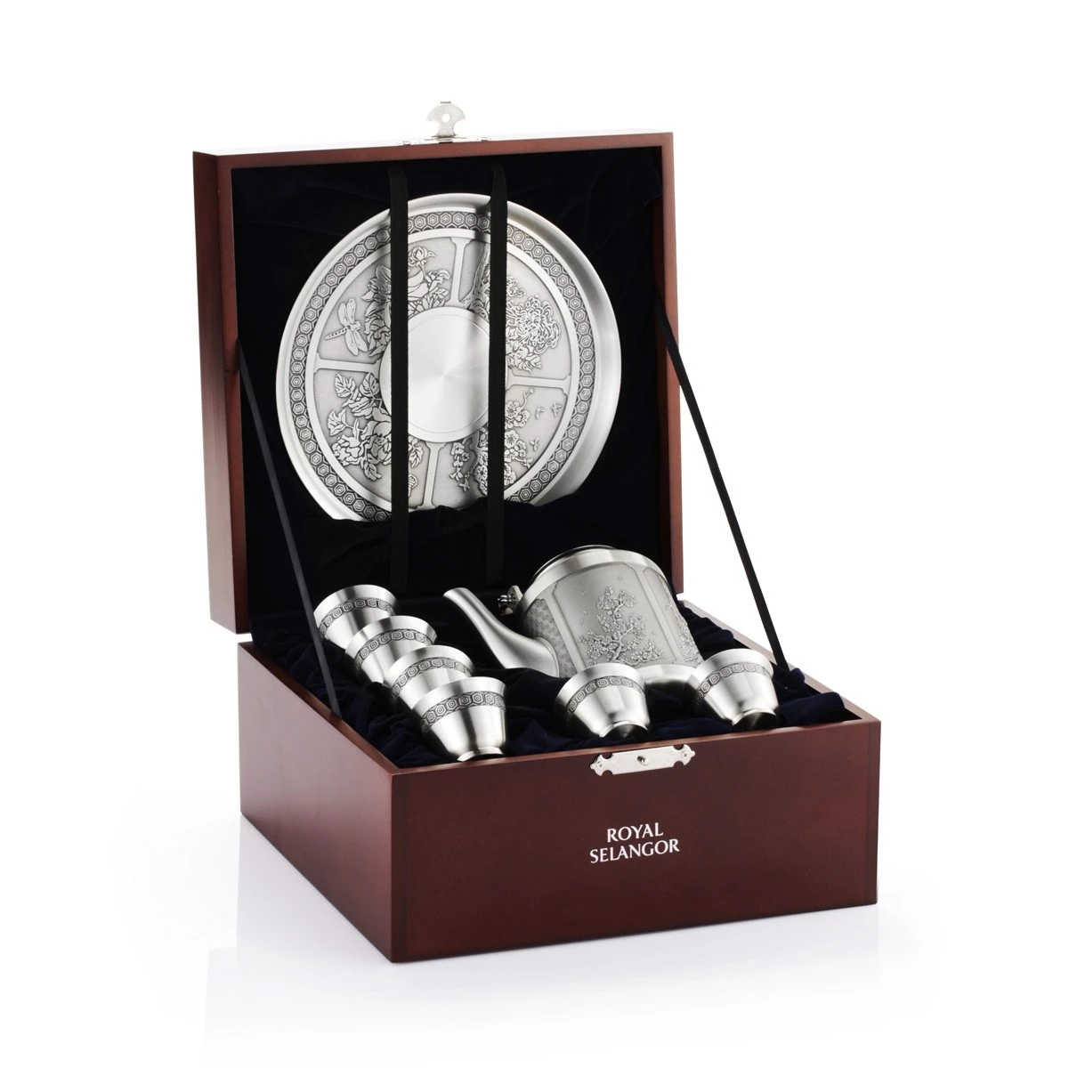 Four Seasons Tea Set in Wooden Gift Box - view 2