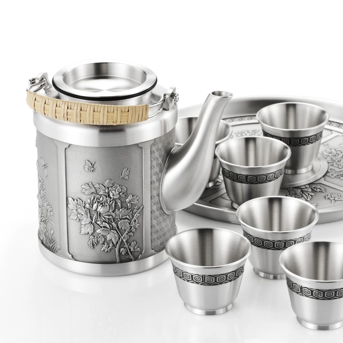 Four Seasons Tea Set in Wooden Gift Box - view 3