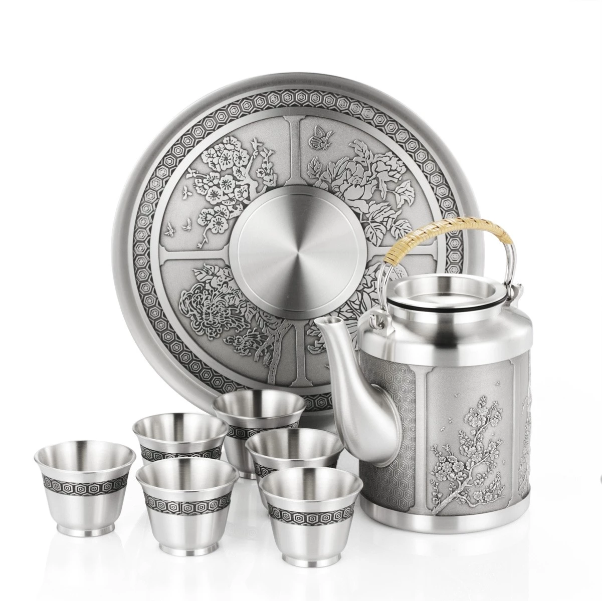 Four Seasons Tea Set in Wooden Gift Box - view 4