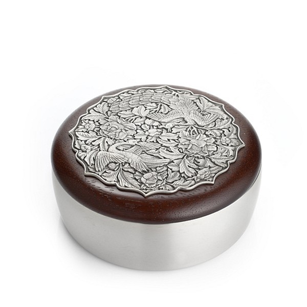 Imperial Peacock Trinket Box