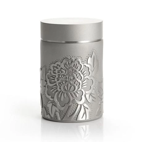 Peony Tea Caddy in Wooden Gift Box - main view