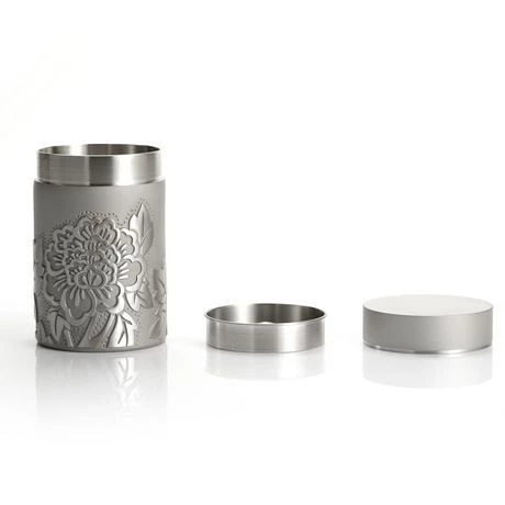 Peony Tea Caddy in Wooden Gift Box - view 3