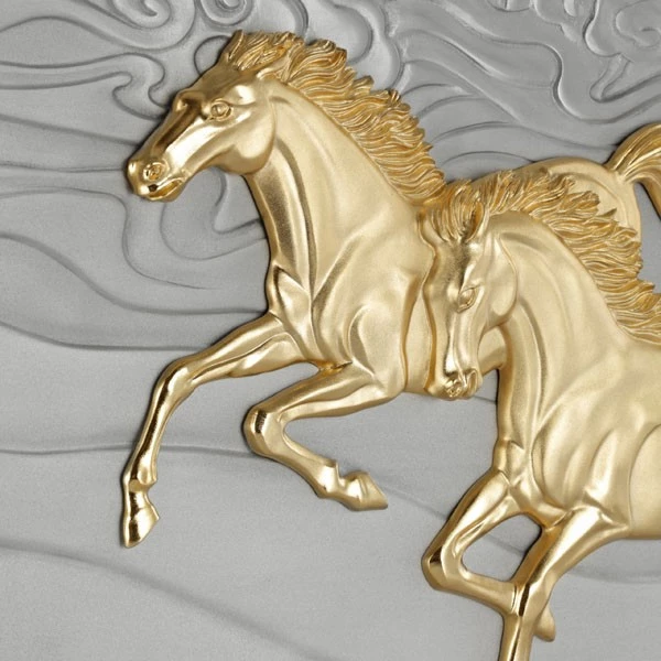 Horses & Clouds Plaque - view 4