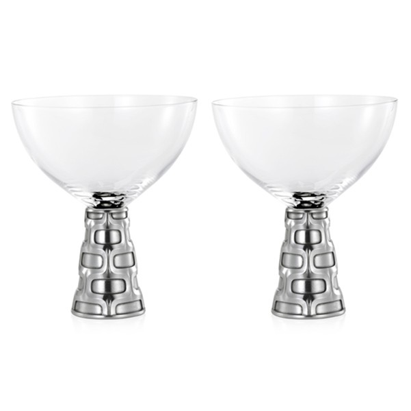 Cell Champagne Coupe Pair