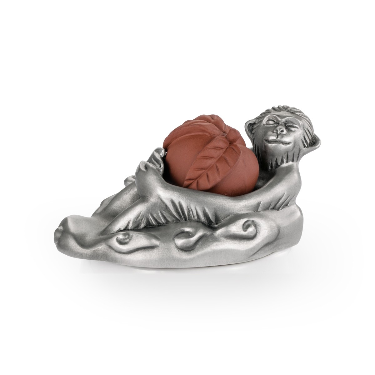 Peach & Monkey Tea Pet