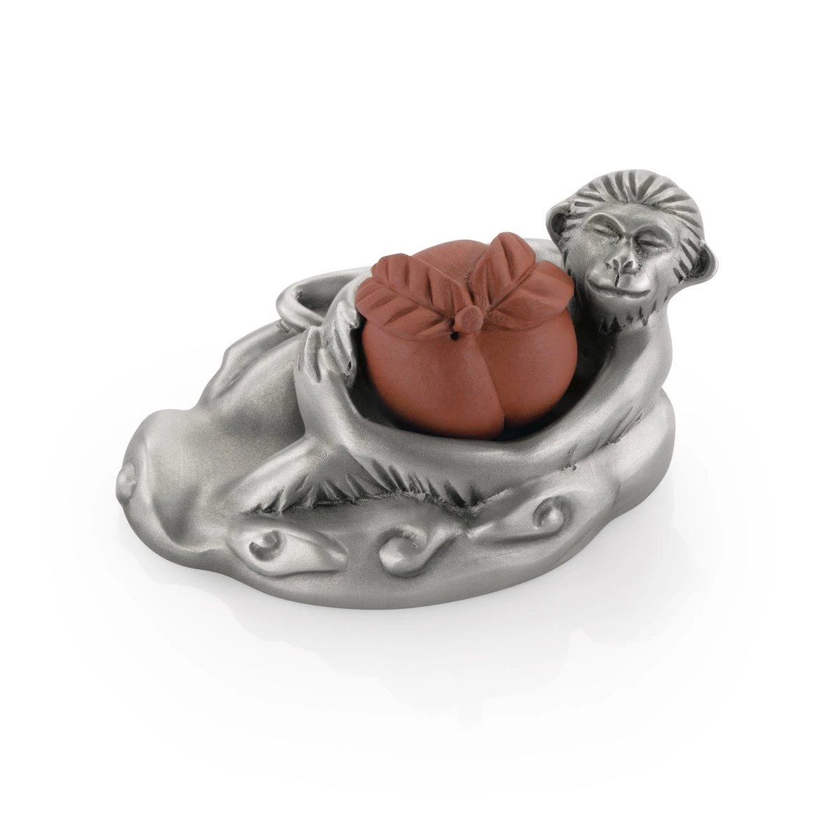 Peach & Monkey Tea Pet - view 2