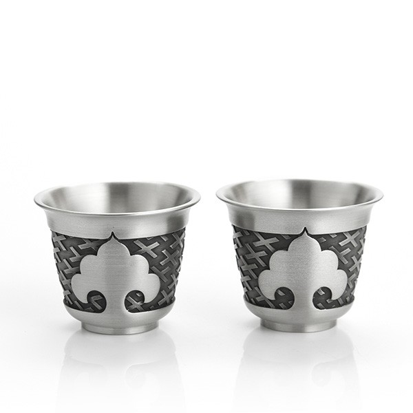 Four Gentlemen Wine Cup Pair