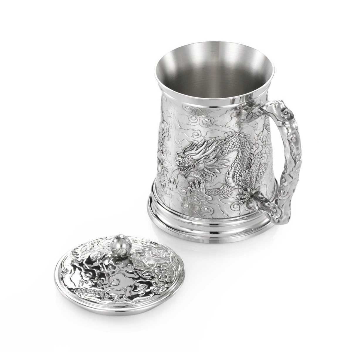 Dragon Lidded Tankard - view 2