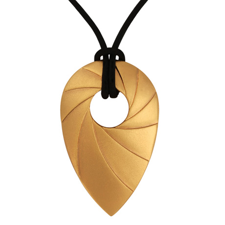 Keyfob/Pendant Arrowhead, Gold - Plus