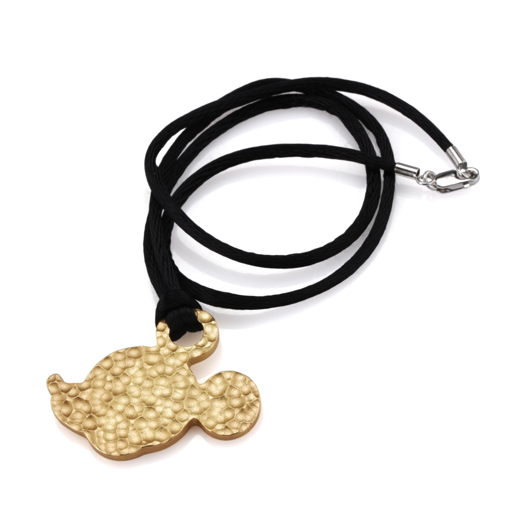 Pendant Sil Dmpl, Gilt - Mickey