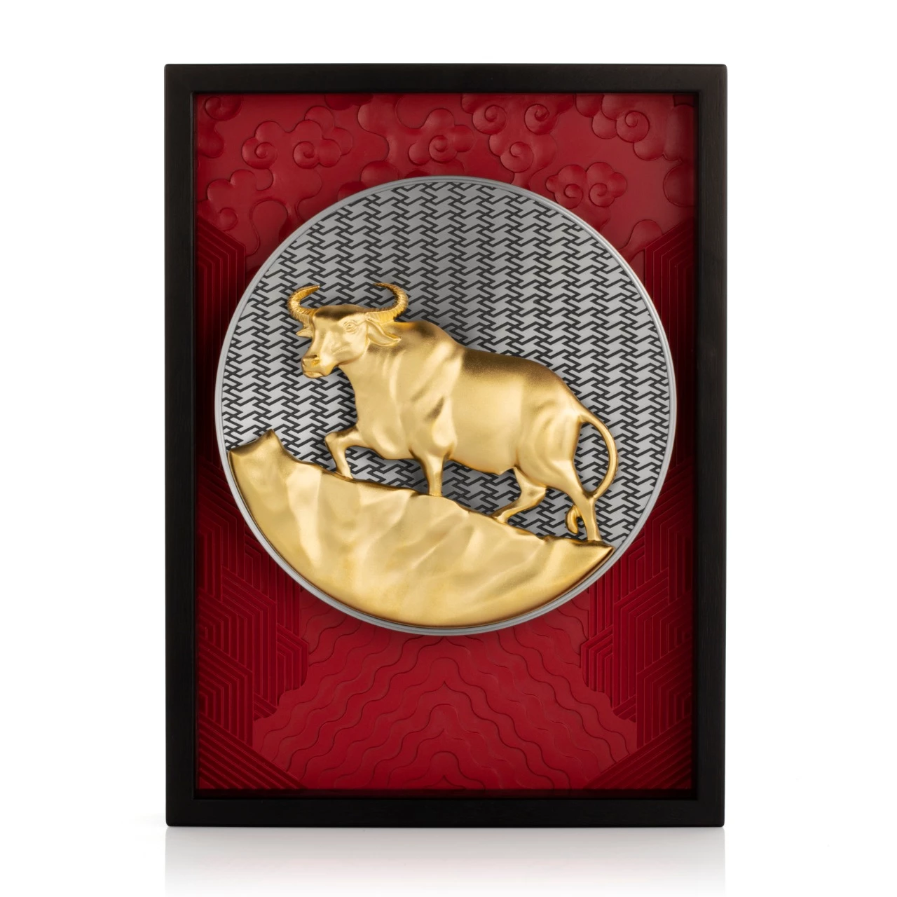 Limited Edition 2021 Year of the Ox Plaque - main view