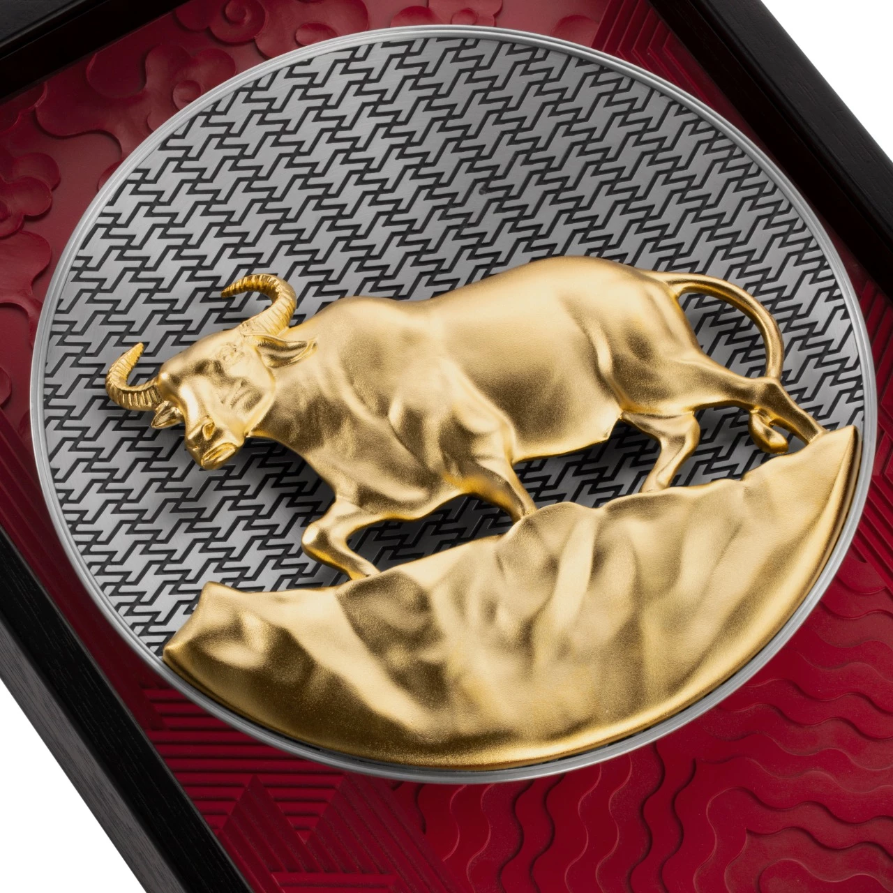 Limited Edition 2021 Year of the Ox Plaque - view 2