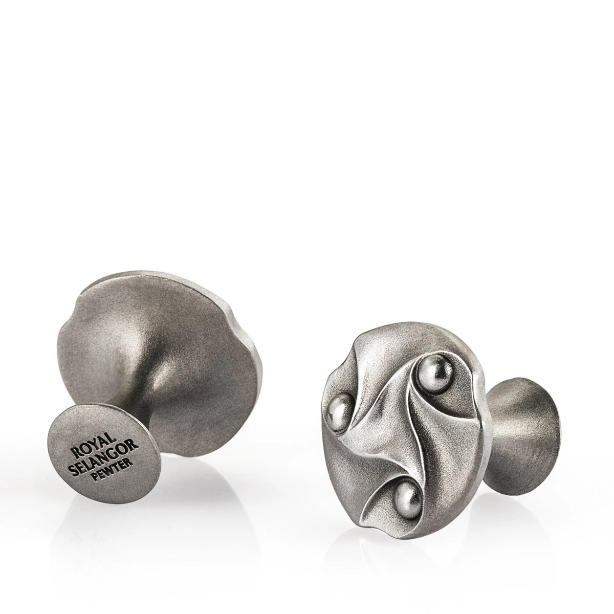 Bud & Crescent Cufflinks - British Museum - view 2