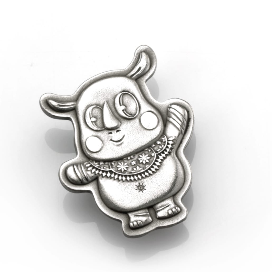Brooch Kaka - AG2018