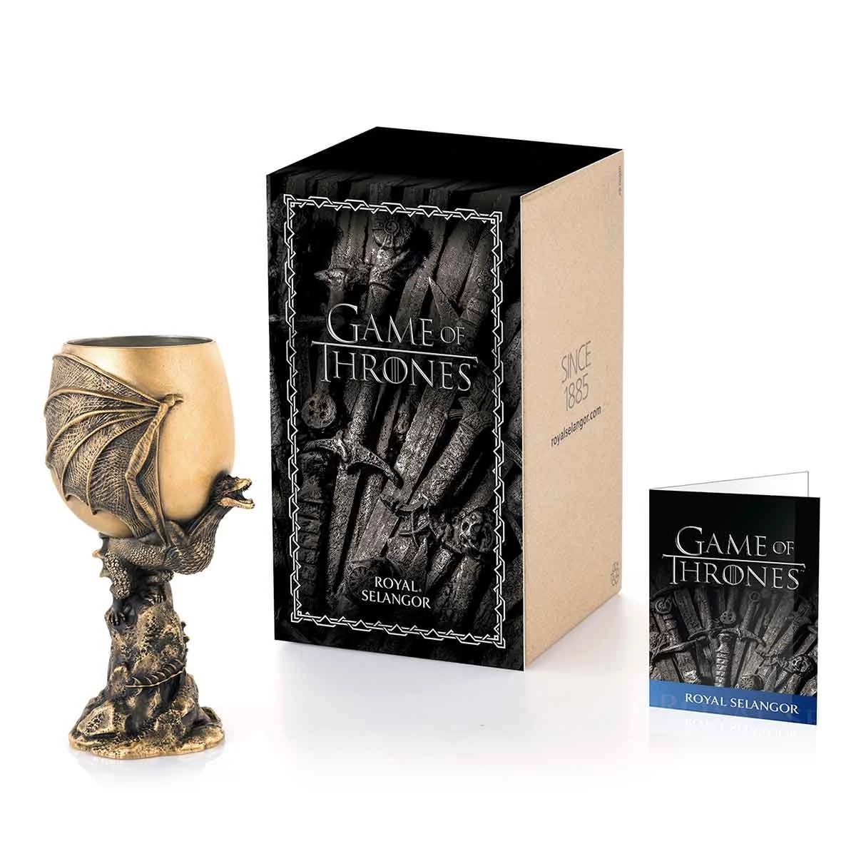 Game of ThronesLimited Edition Gilt Drogon Goblet - view 7