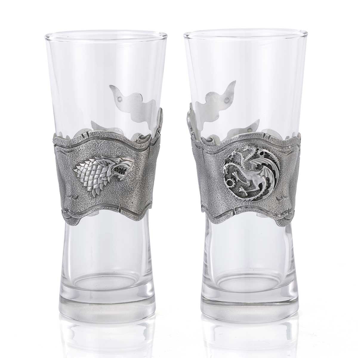 Game of Thrones Ice & Fire Pilsner Pair