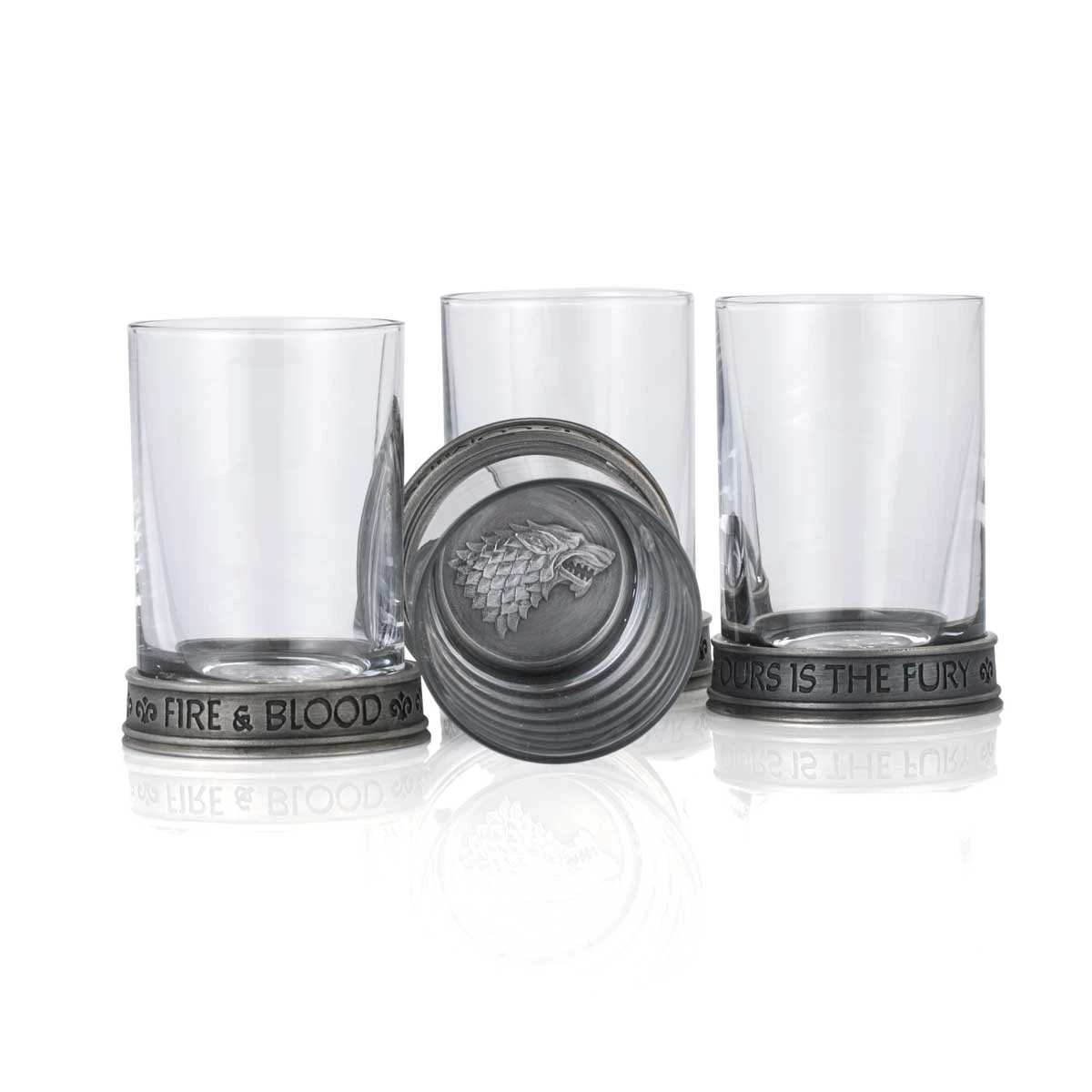 Game of Thrones House Sigils Shot Glass Quartet - main view