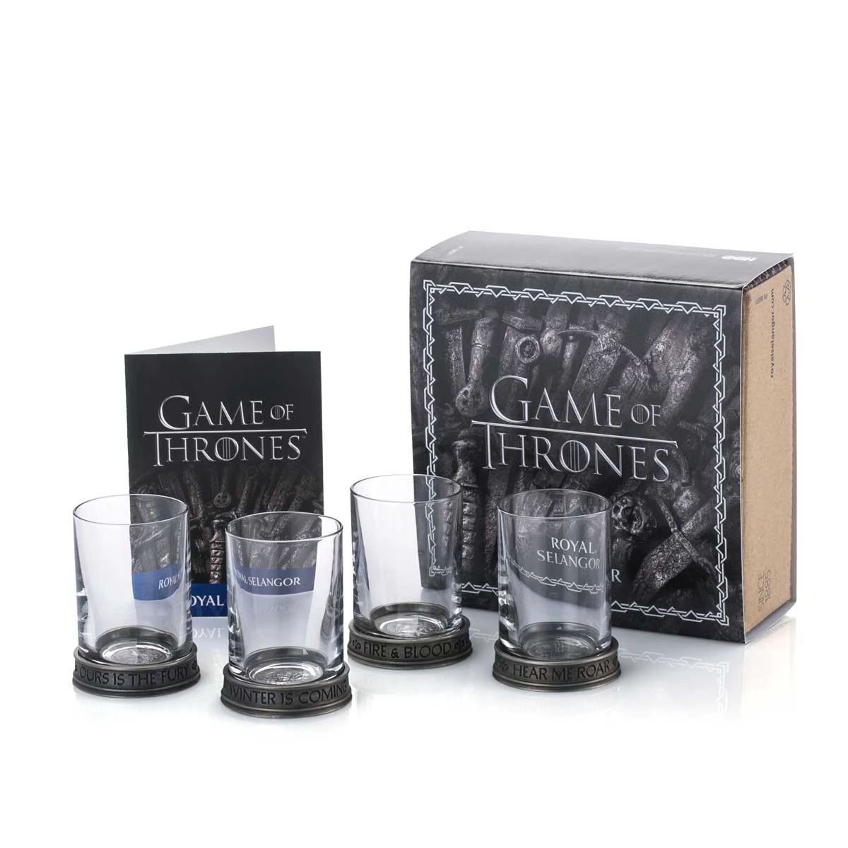 Game of Thrones House Sigils Shot Glass Quartet - view 11