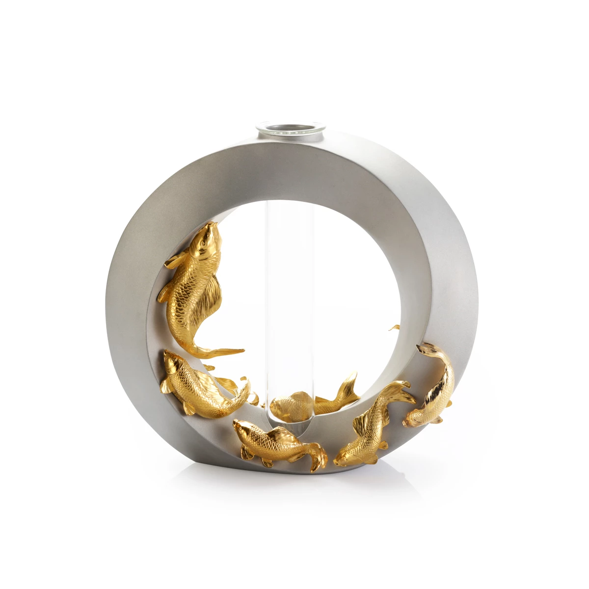 Royal Selangor Koi Vase - main view