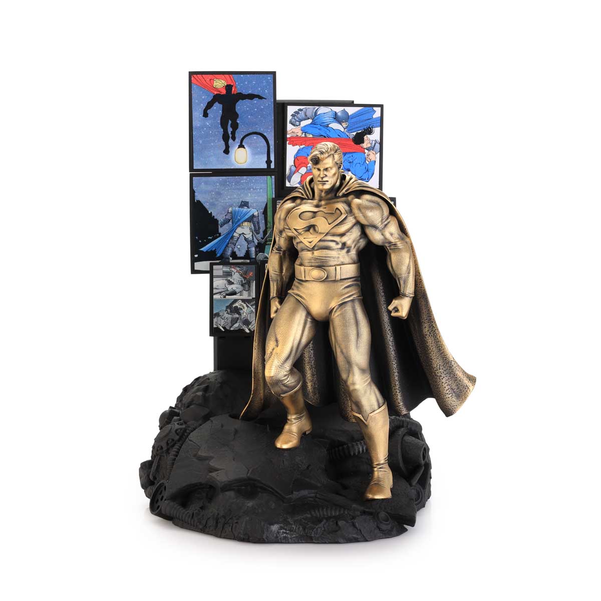 Royal Selangor Limited Edition Gilt Superman The Dark Knight Returns