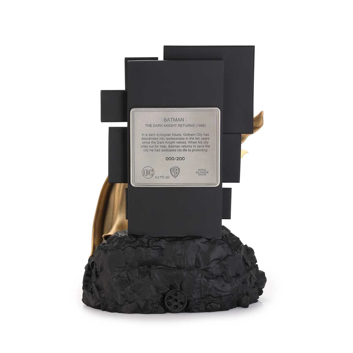 Royal Selangor Limited Edition Gilt Batman The Dark Knight Returns - view 3