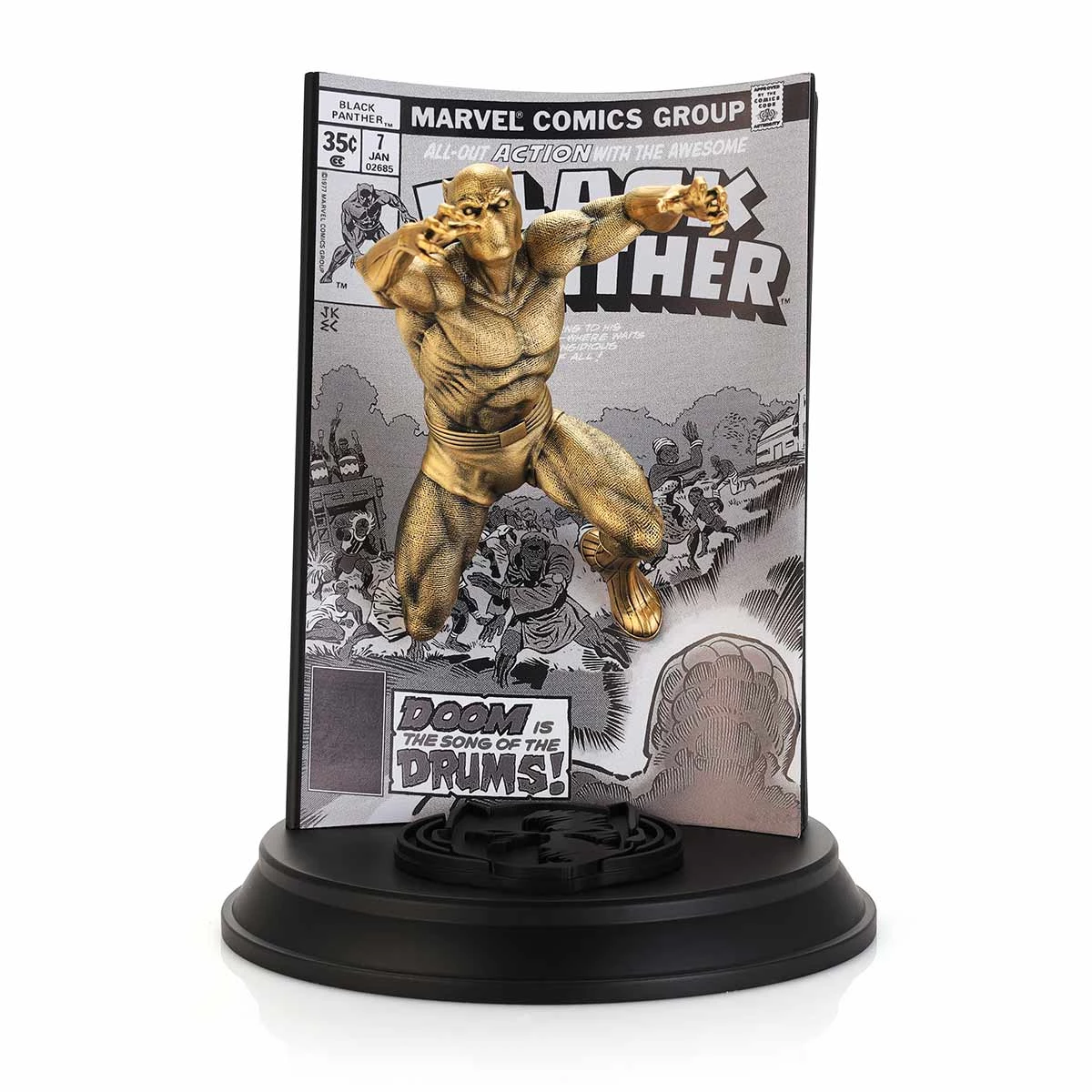 Royal Selangor Limited Edition Gilt Black Panther Volume 1 #7 - main view