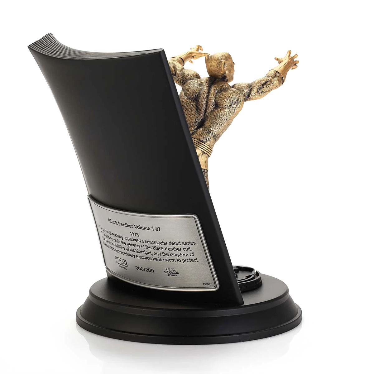 Royal Selangor Limited Edition Gilt Black Panther Volume 1 #7 - view 2