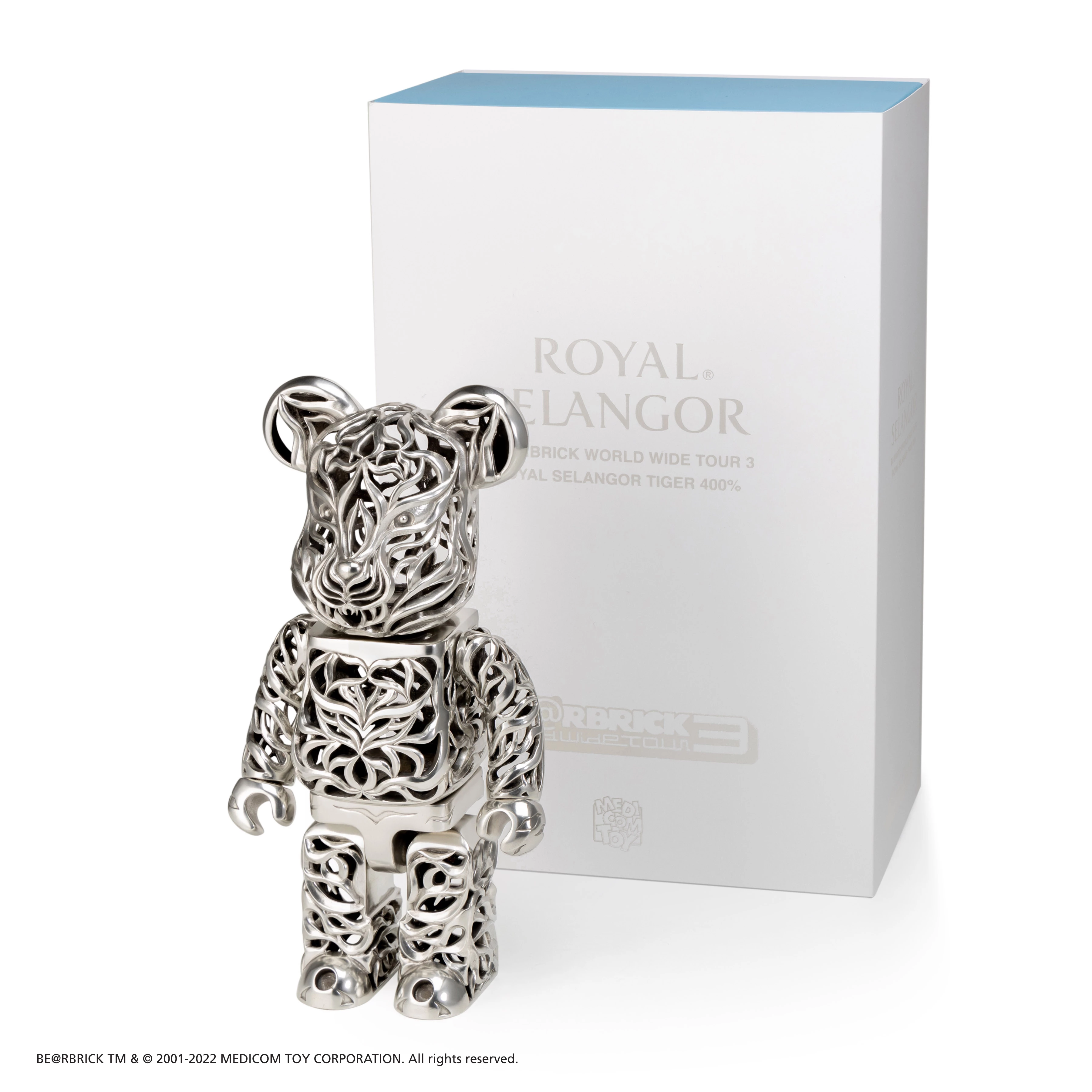Special Edition 400% Tiger BE@RBRICK ROYAL SELANGOR - view 9