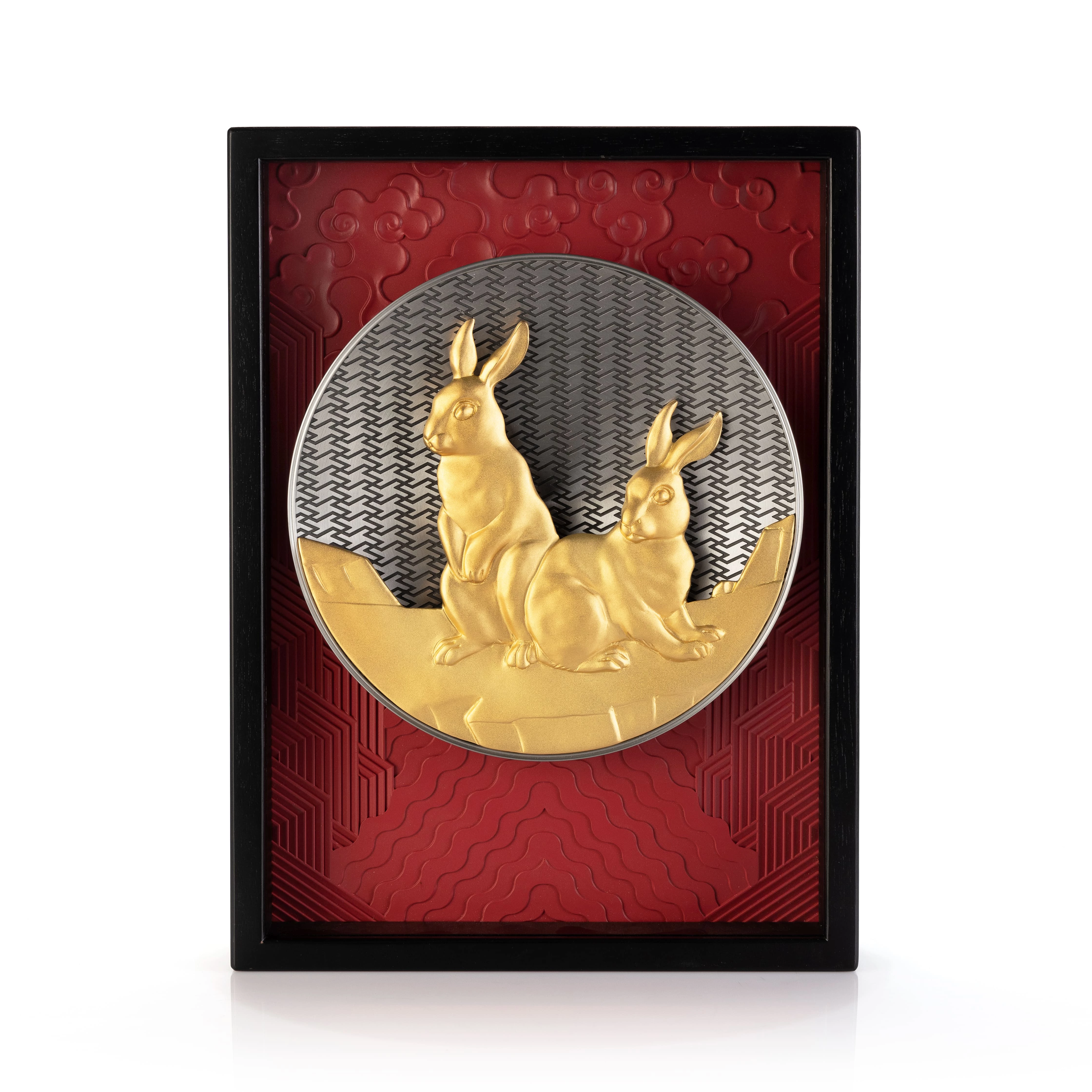 Royal Selangor Limited Edition 2023 Year of the Rabbit Plaque - main view