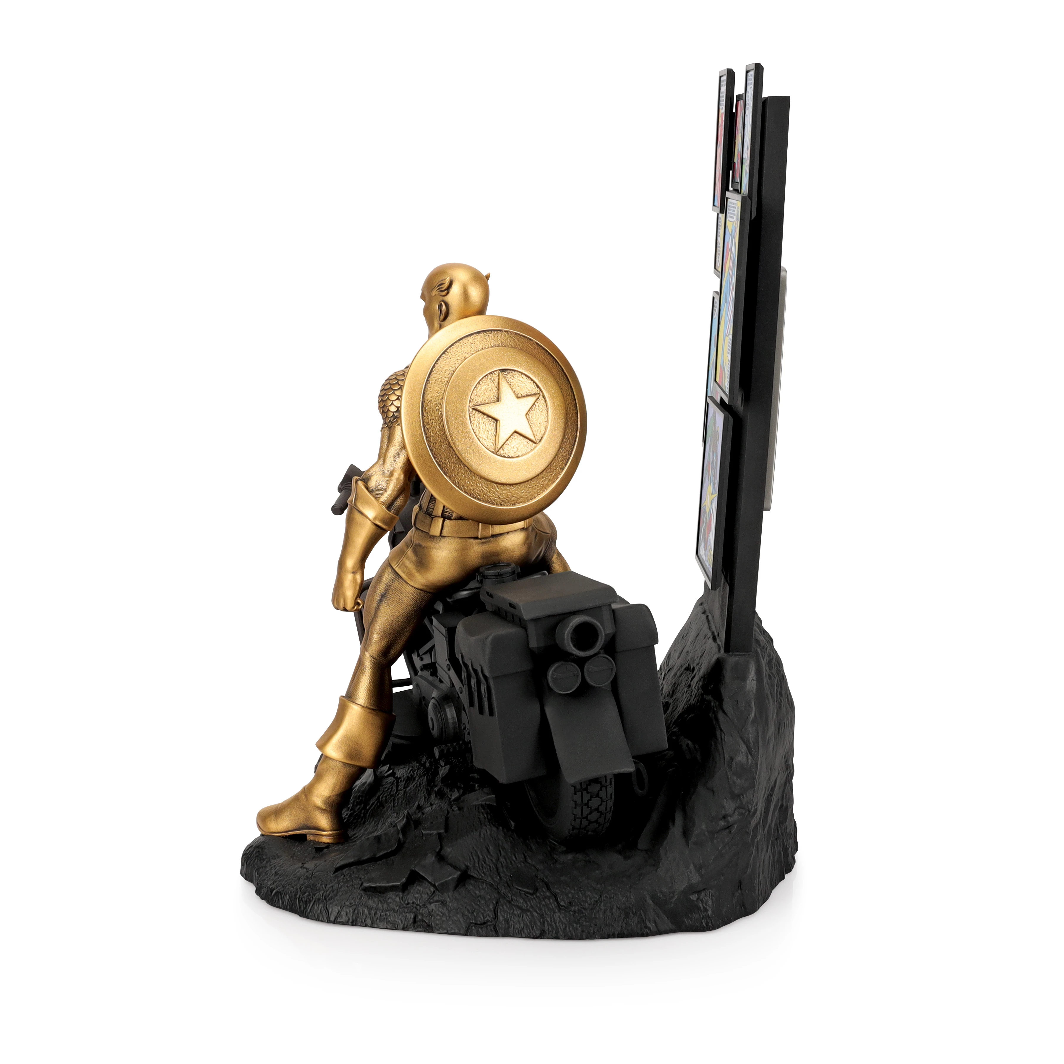 Royal Selangor Limited Edition Origins Gilt Captain America - view 3