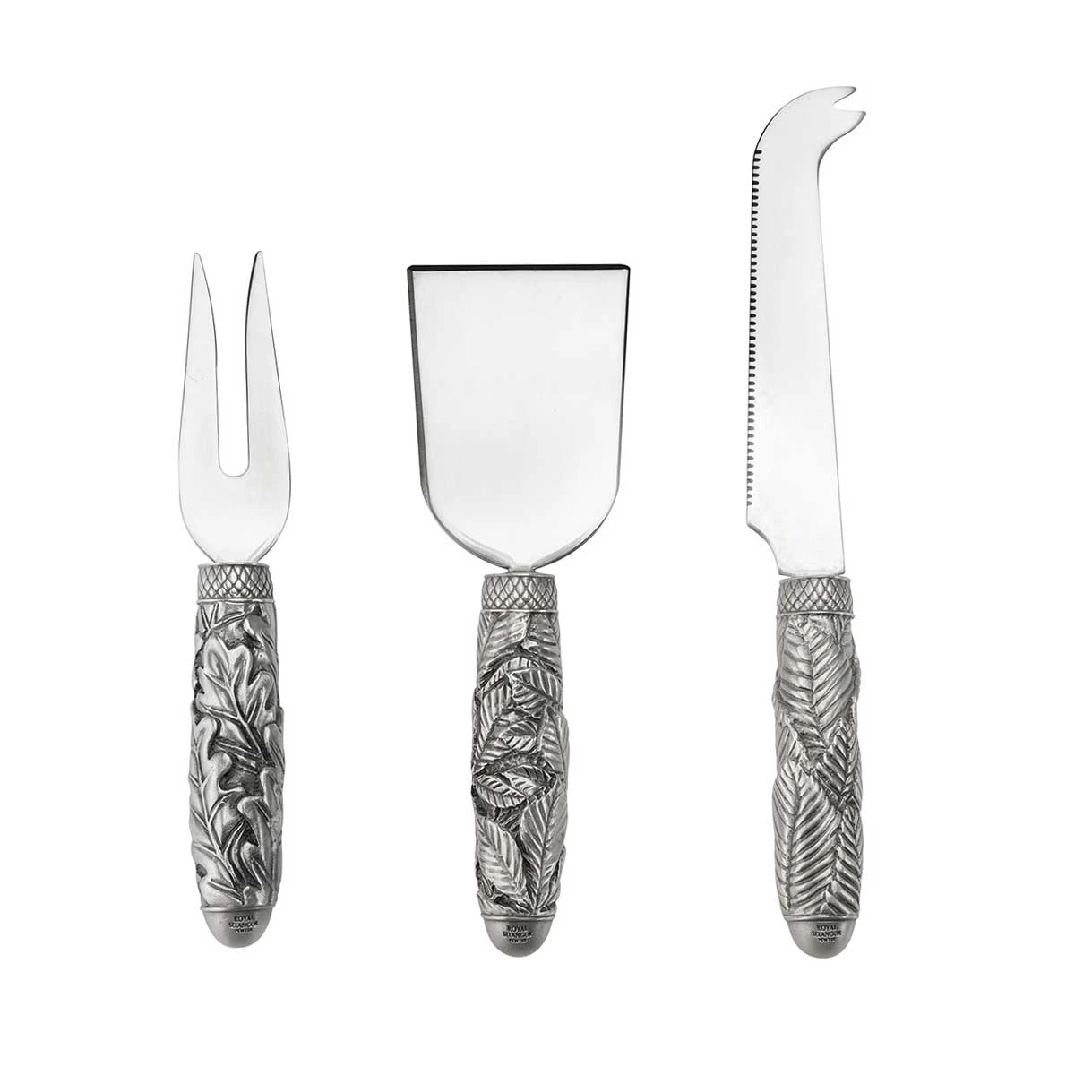 Woodland Cheese Knife Trio - main view