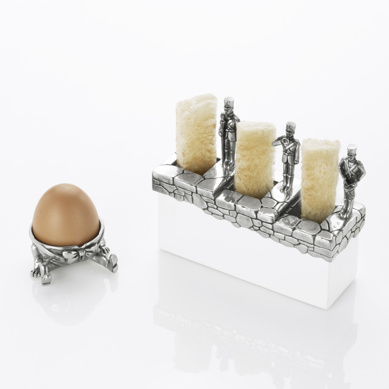 Egg Cup & Toast Rack, R/BRDG