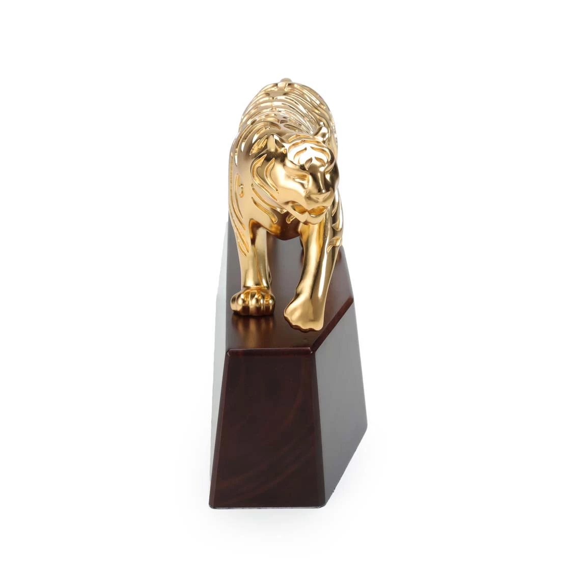 Royal Selangor Sculptura Gilt Malayan Tiger - view 3