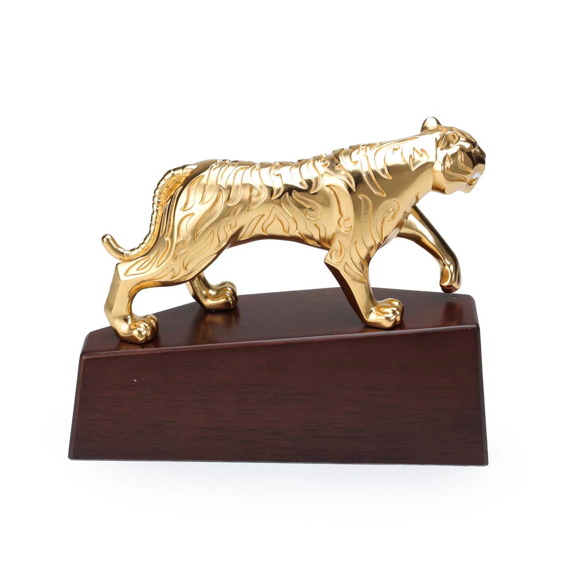 Royal Selangor Sculptura Gilt Malayan Tiger - view 4