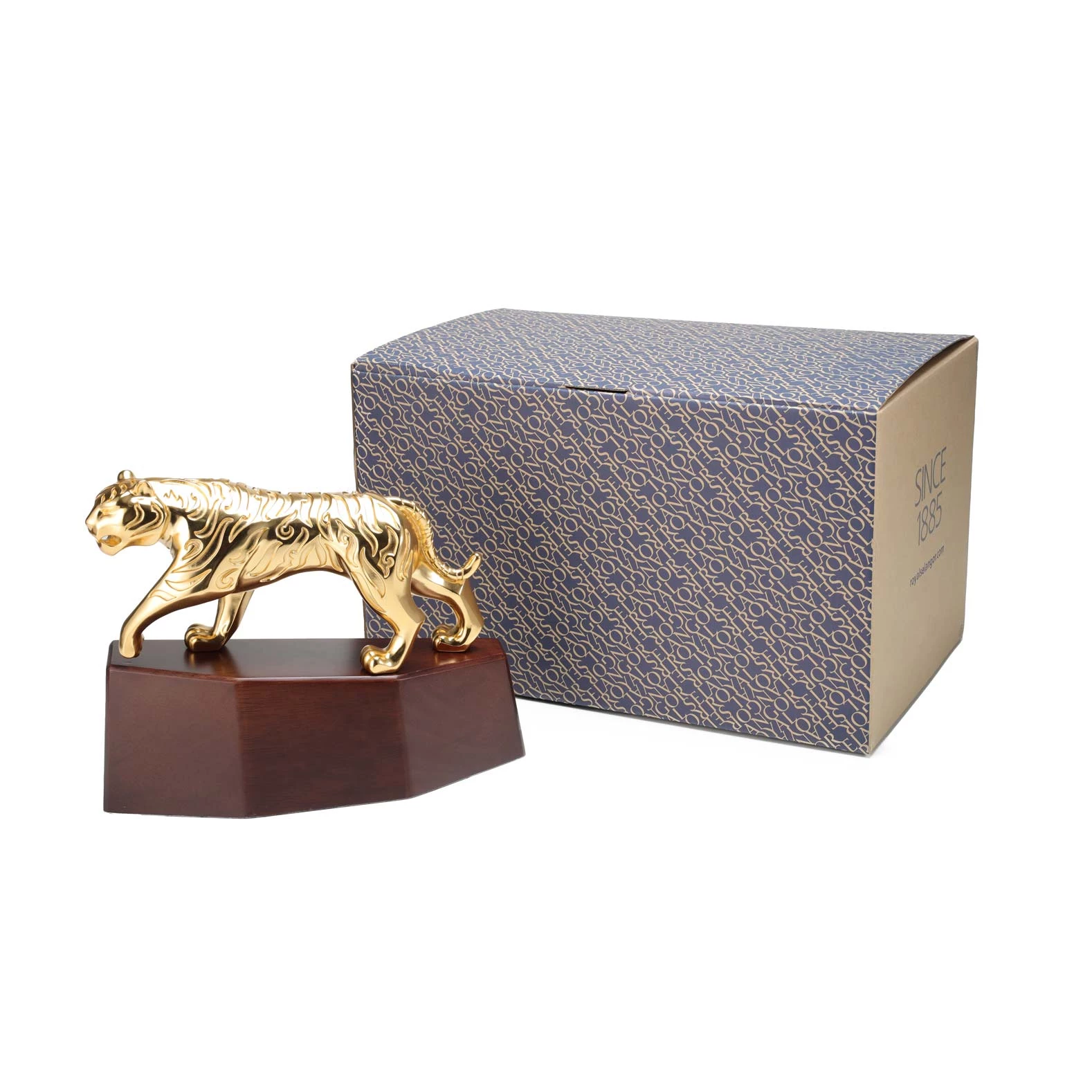 Royal Selangor Sculptura Gilt Malayan Tiger - view 5