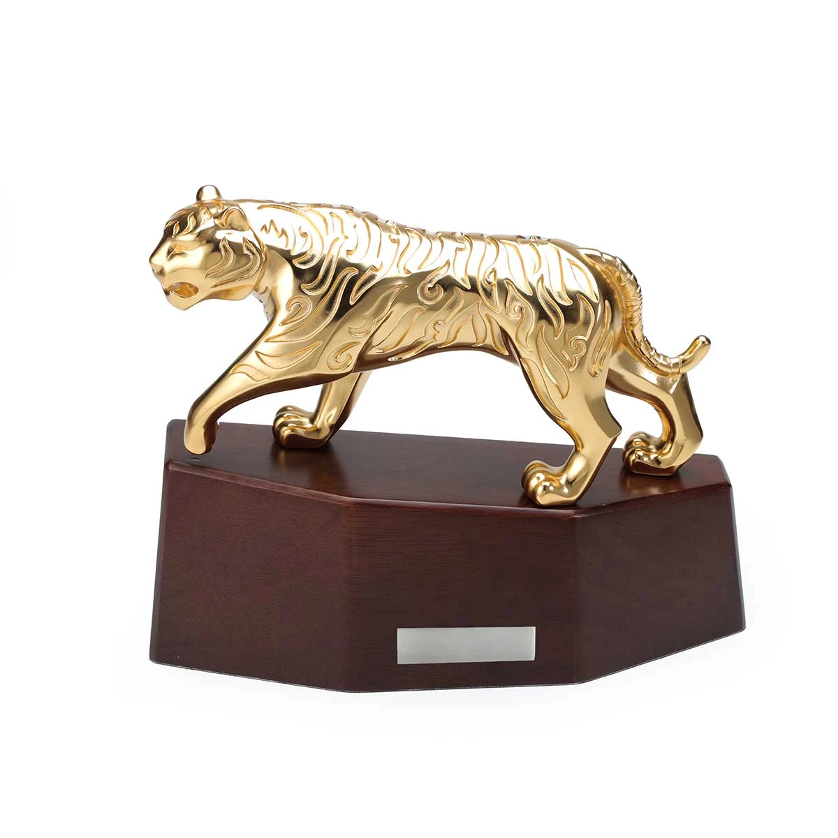 Royal Selangor Sculptura Gilt Malayan Tiger - view 6