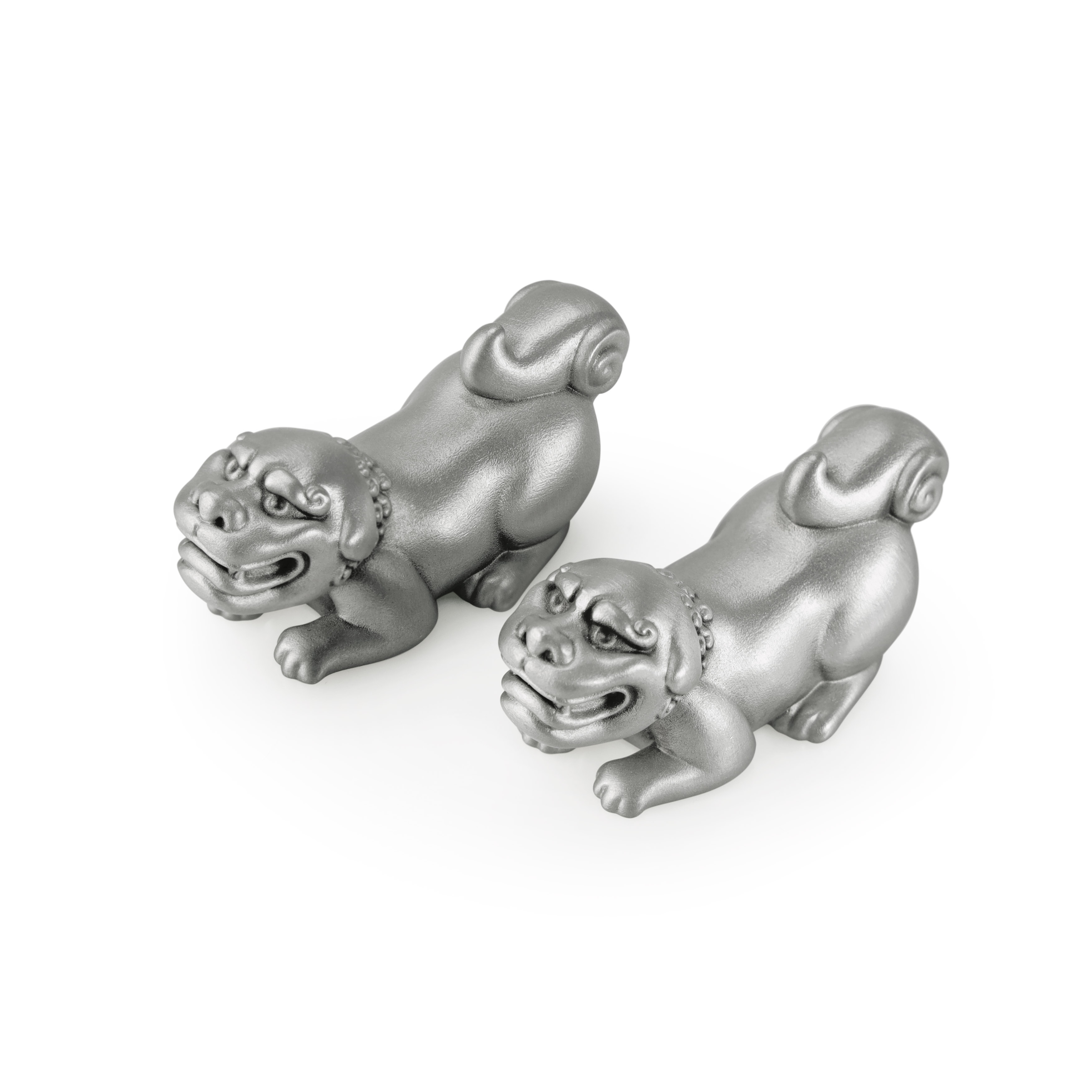 Royal Selangor Lion-dog Chopstick Rest Pair