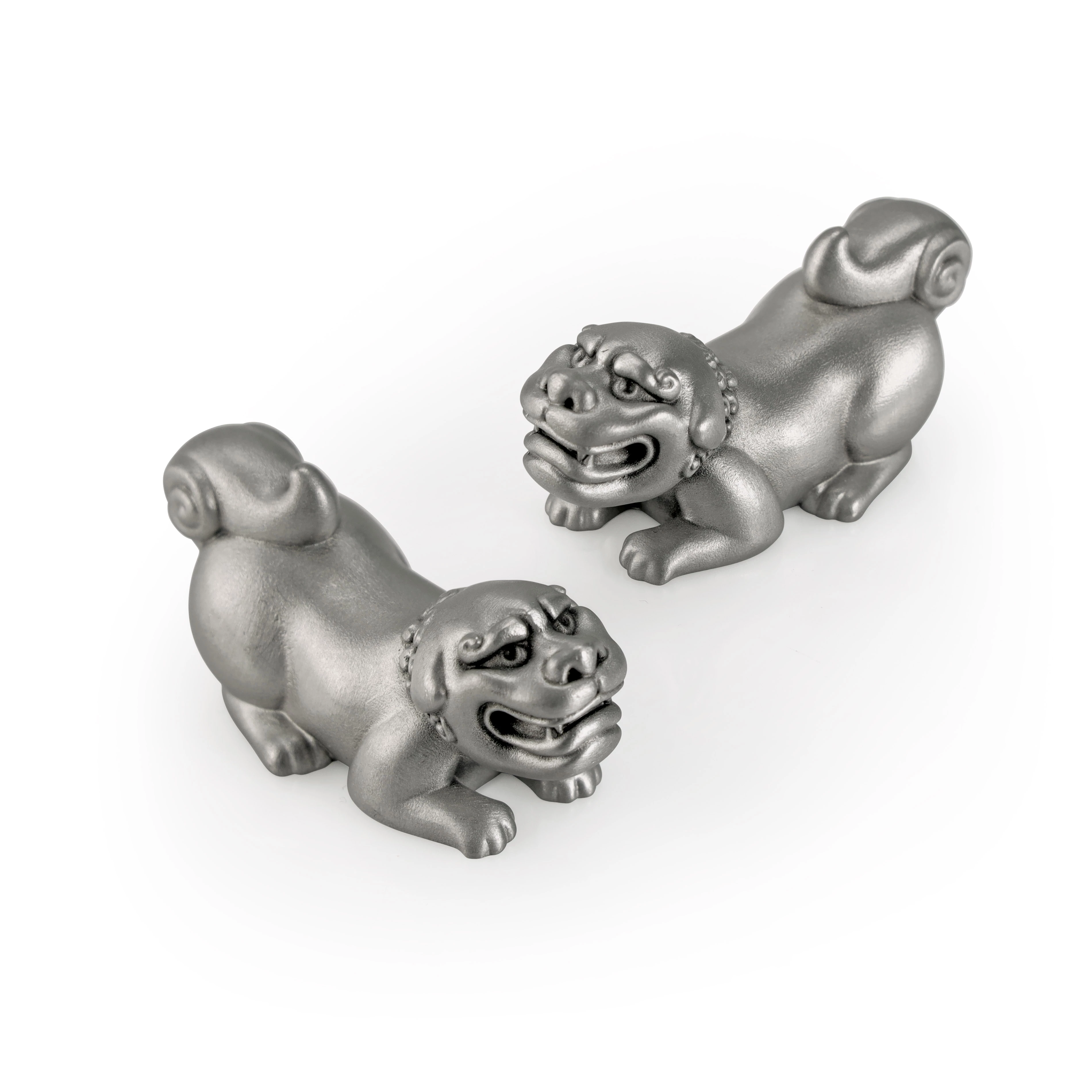 Royal Selangor Lion-dog Chopstick Rest Pair - view 2