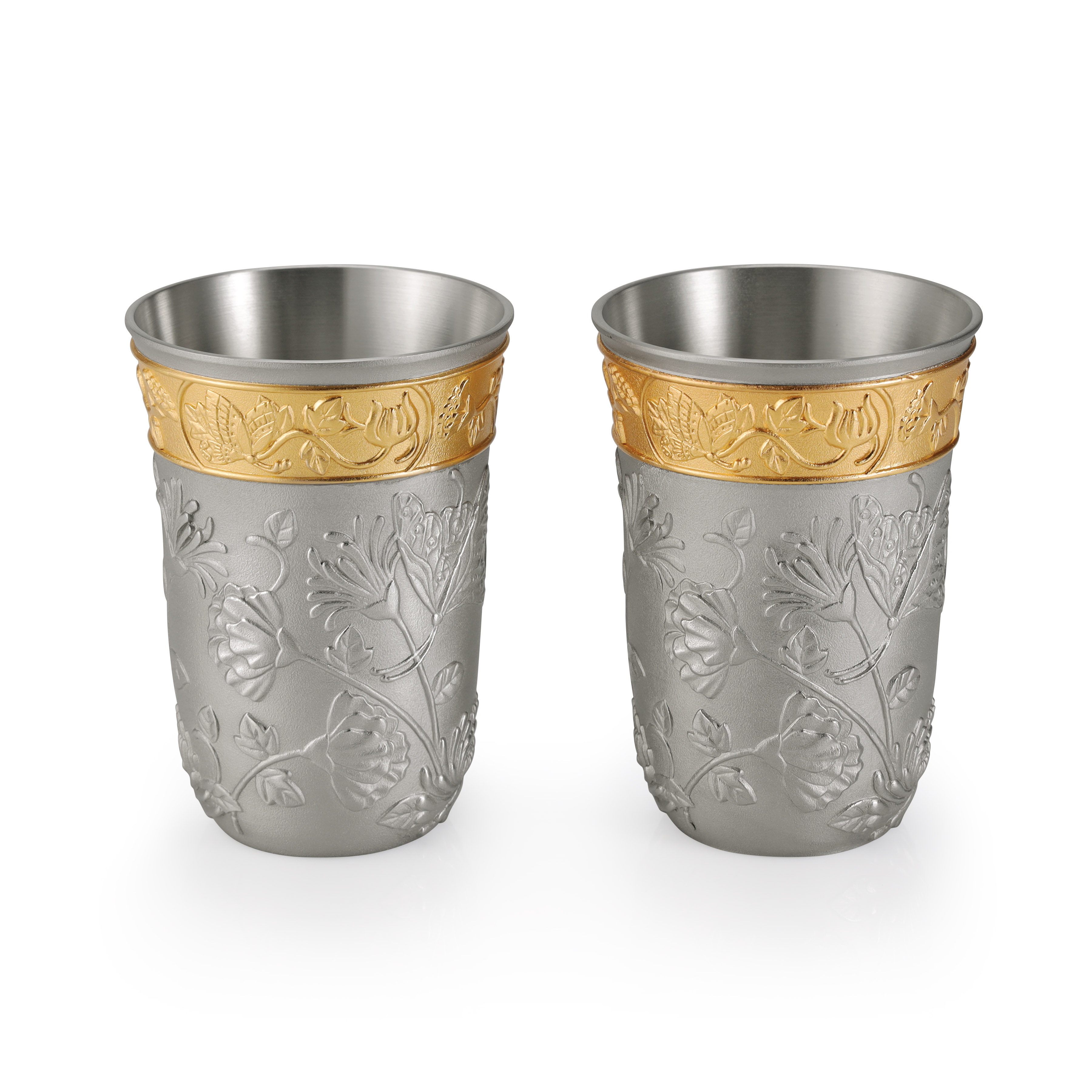 Royal Selangor Gift-boxed Butterfly Tumbler Pair