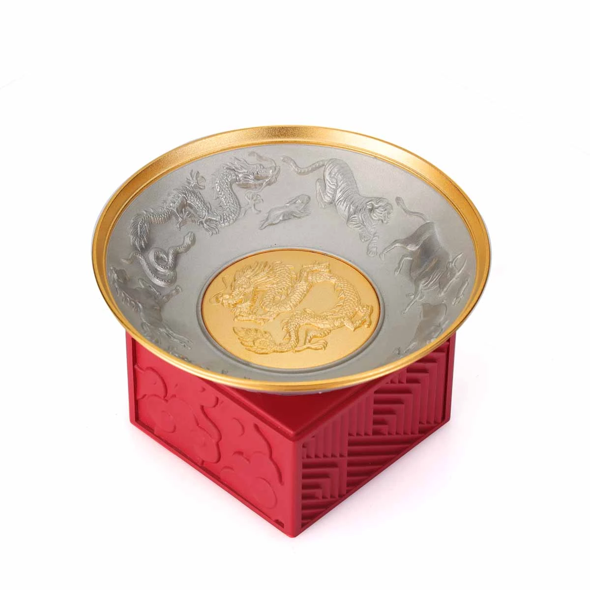 Royal Selangor 2024 Year of the Dragon Wealth Bowl - view 2