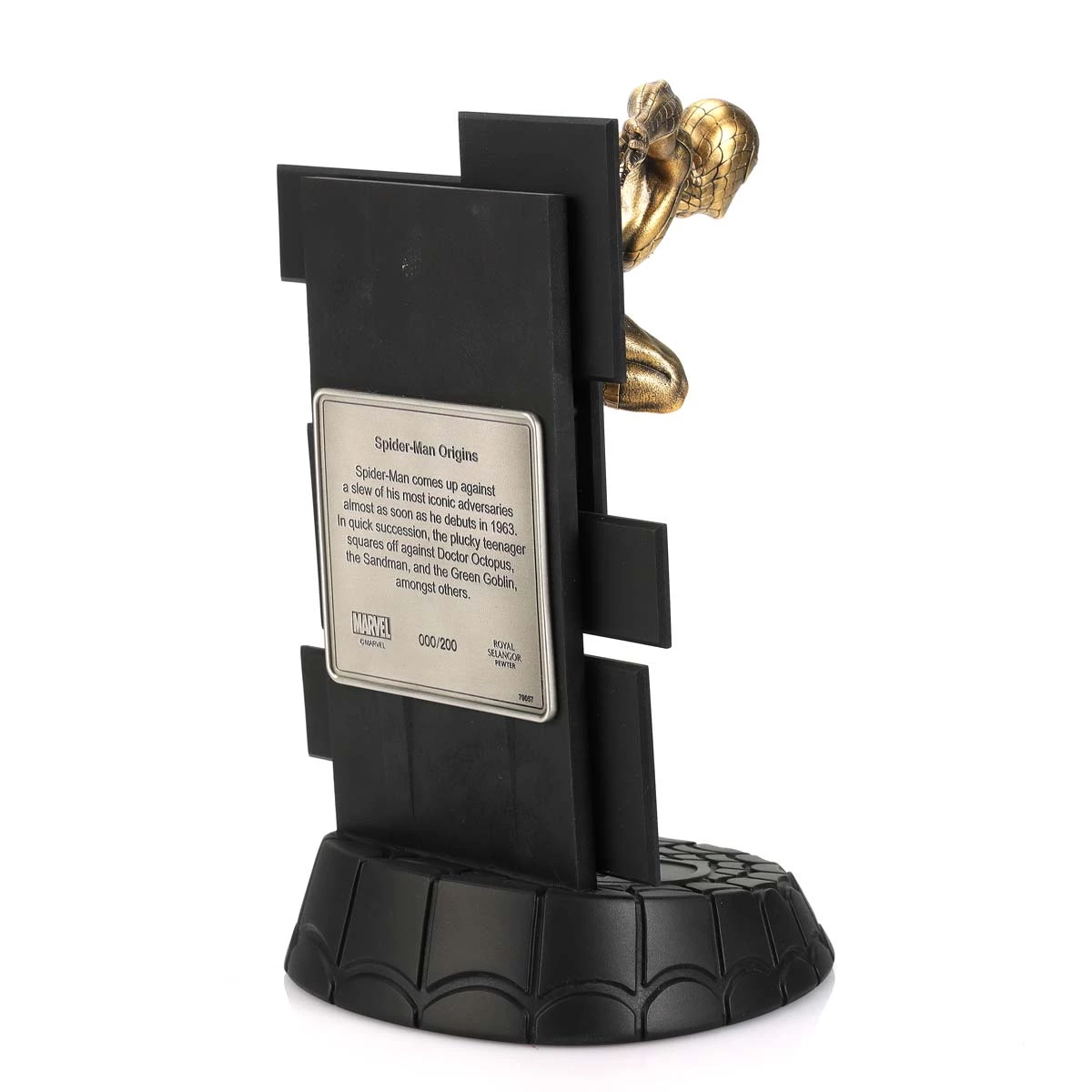 Royal Selangor Limited Edition Origins Gilt Spider-Man - view 11