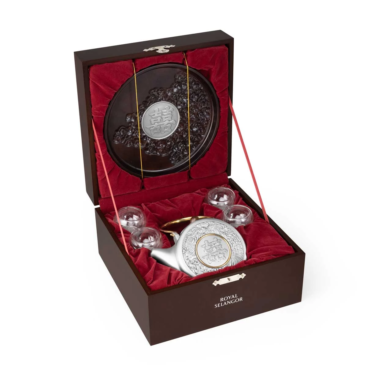 Royal Selangor Double Happiness Tea Set - view 4