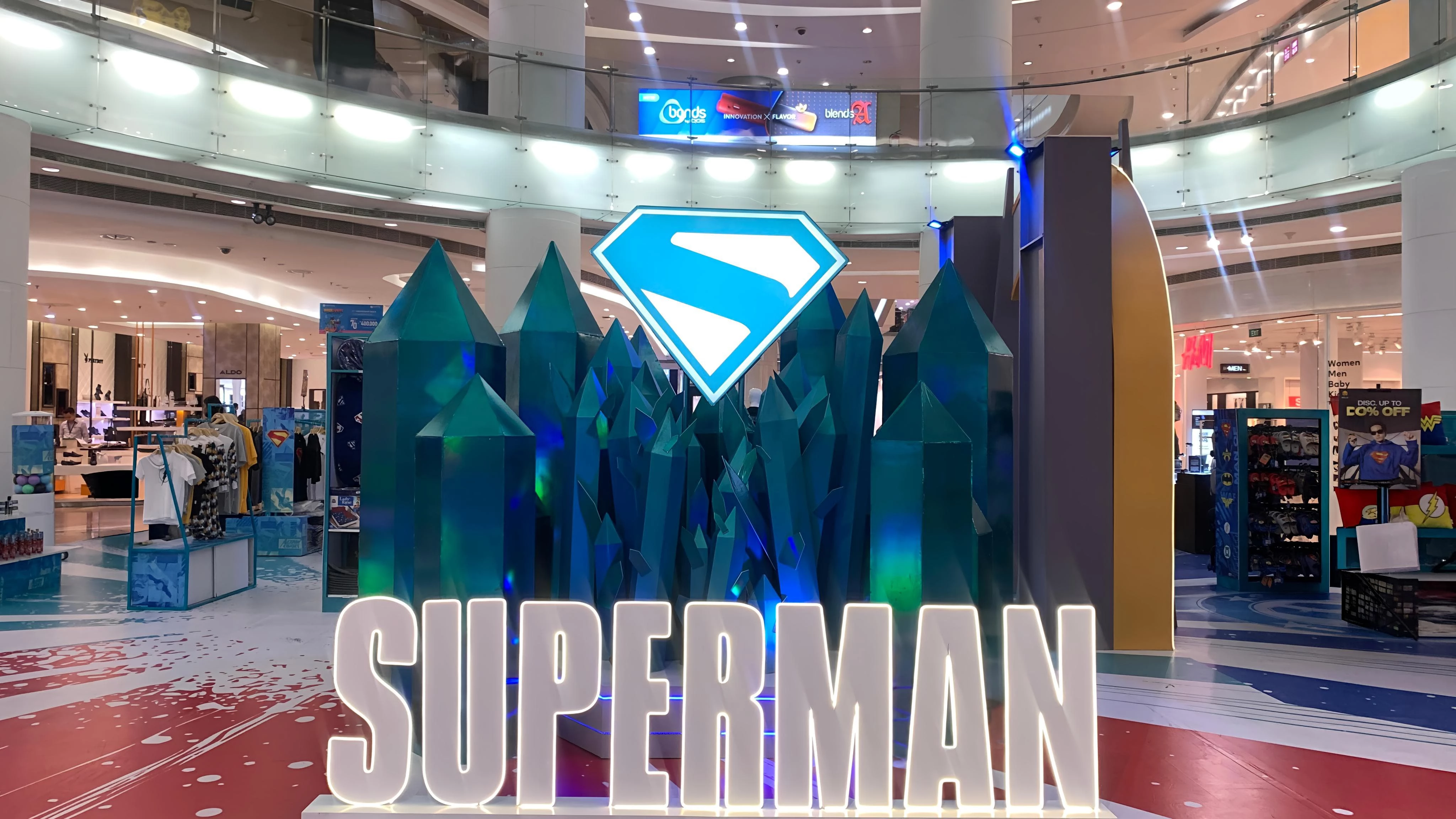 Superman Pop Up Event Lotte Avenue 2025