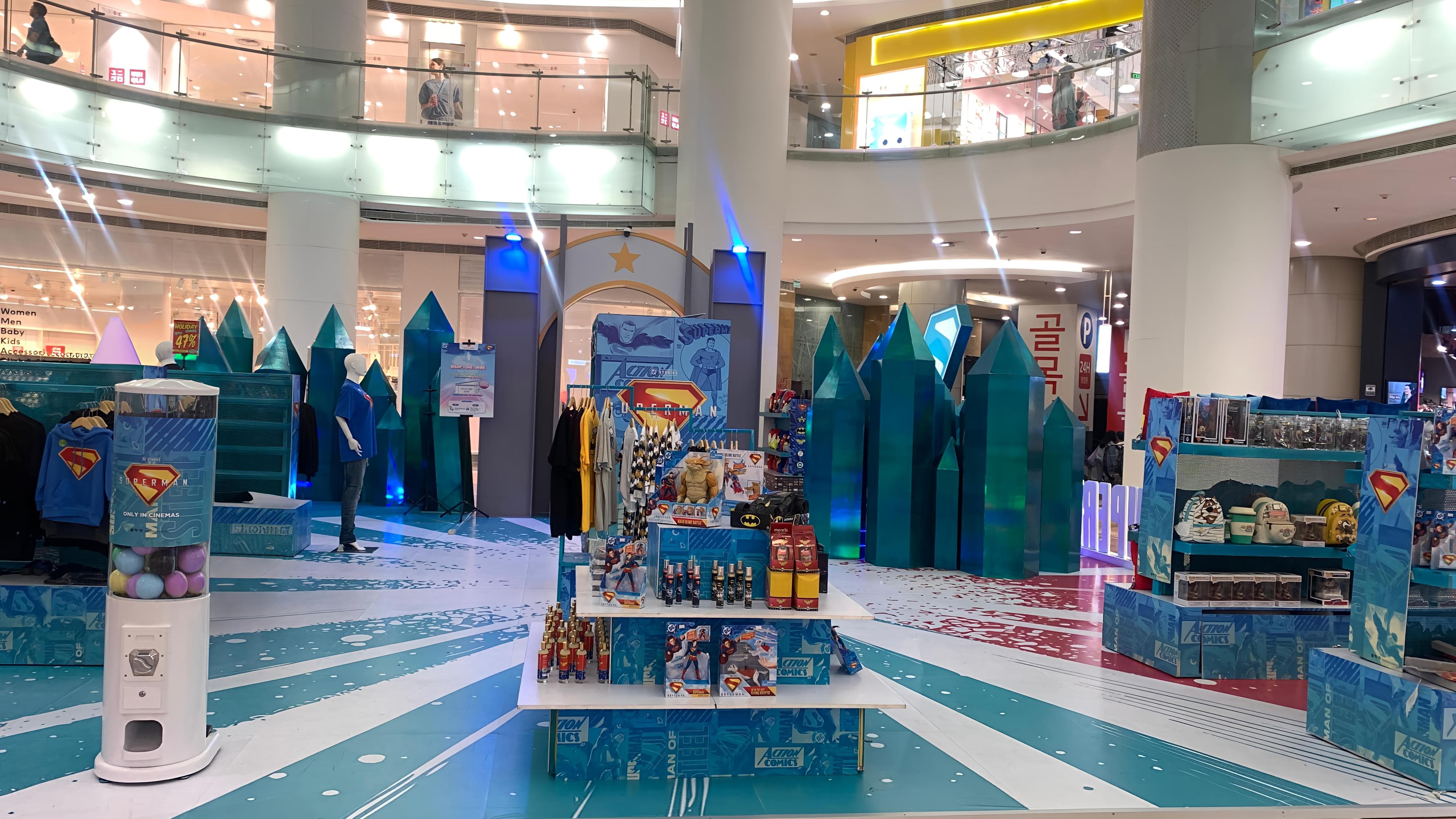 Superman Pop Up Event Lotte Avenue 2025