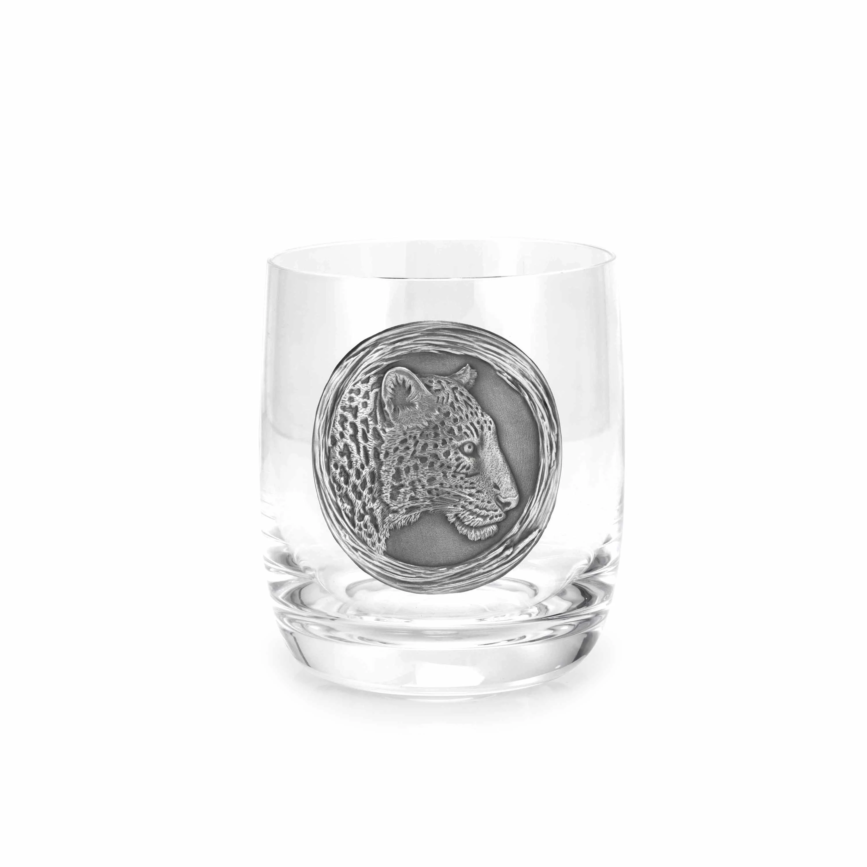 Leopard Whisky Tumbler - main view