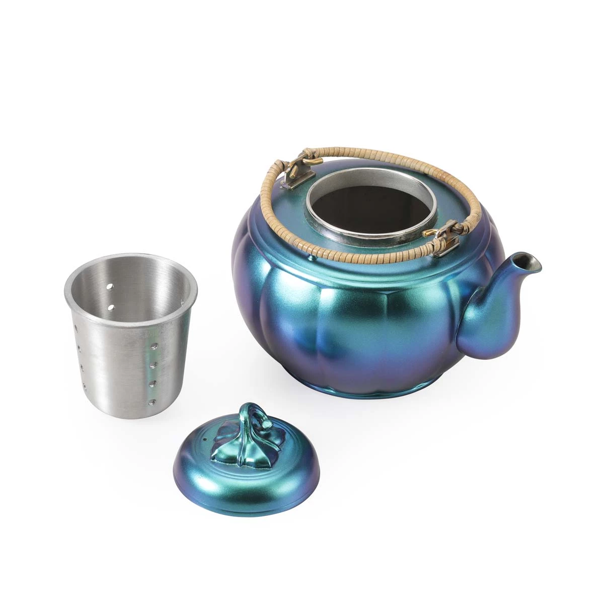 Orchid Melon Teapot SM - view 5