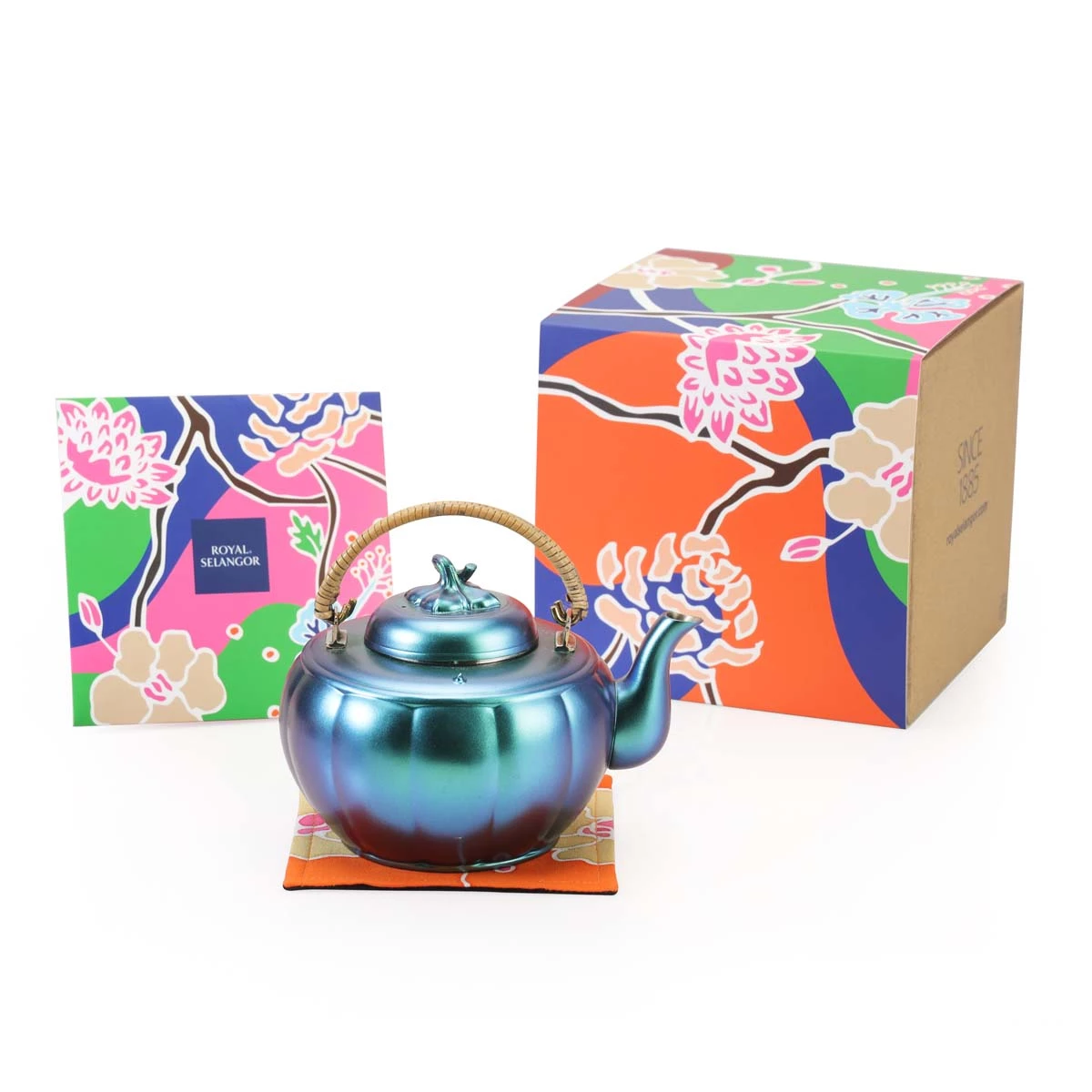 Orchid Melon Teapot SM - view 7
