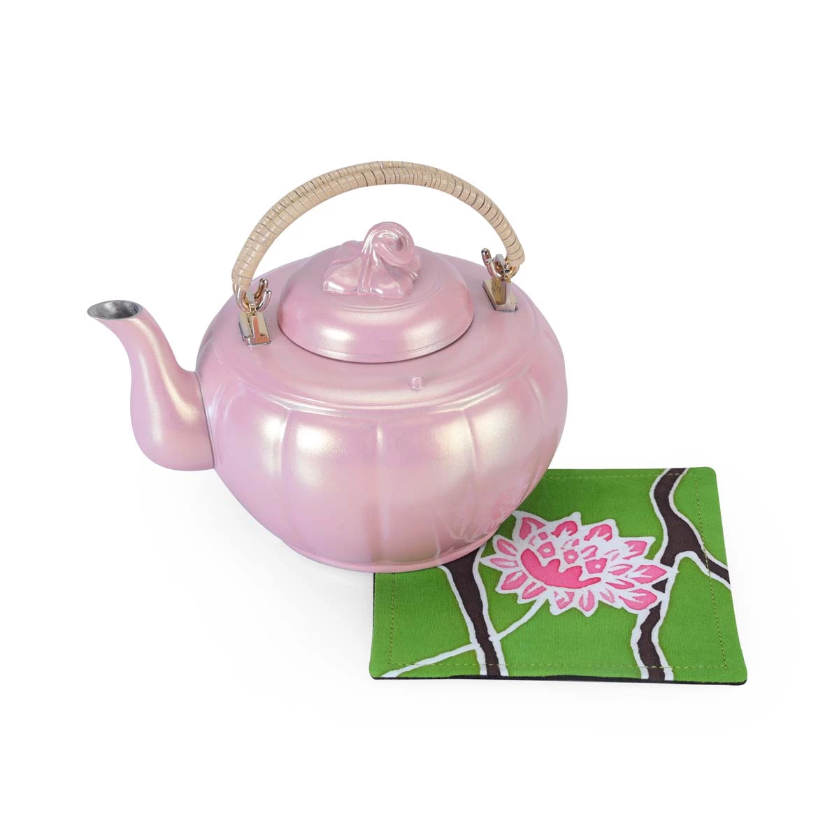 Lotus Melon Teapot SM - view 3