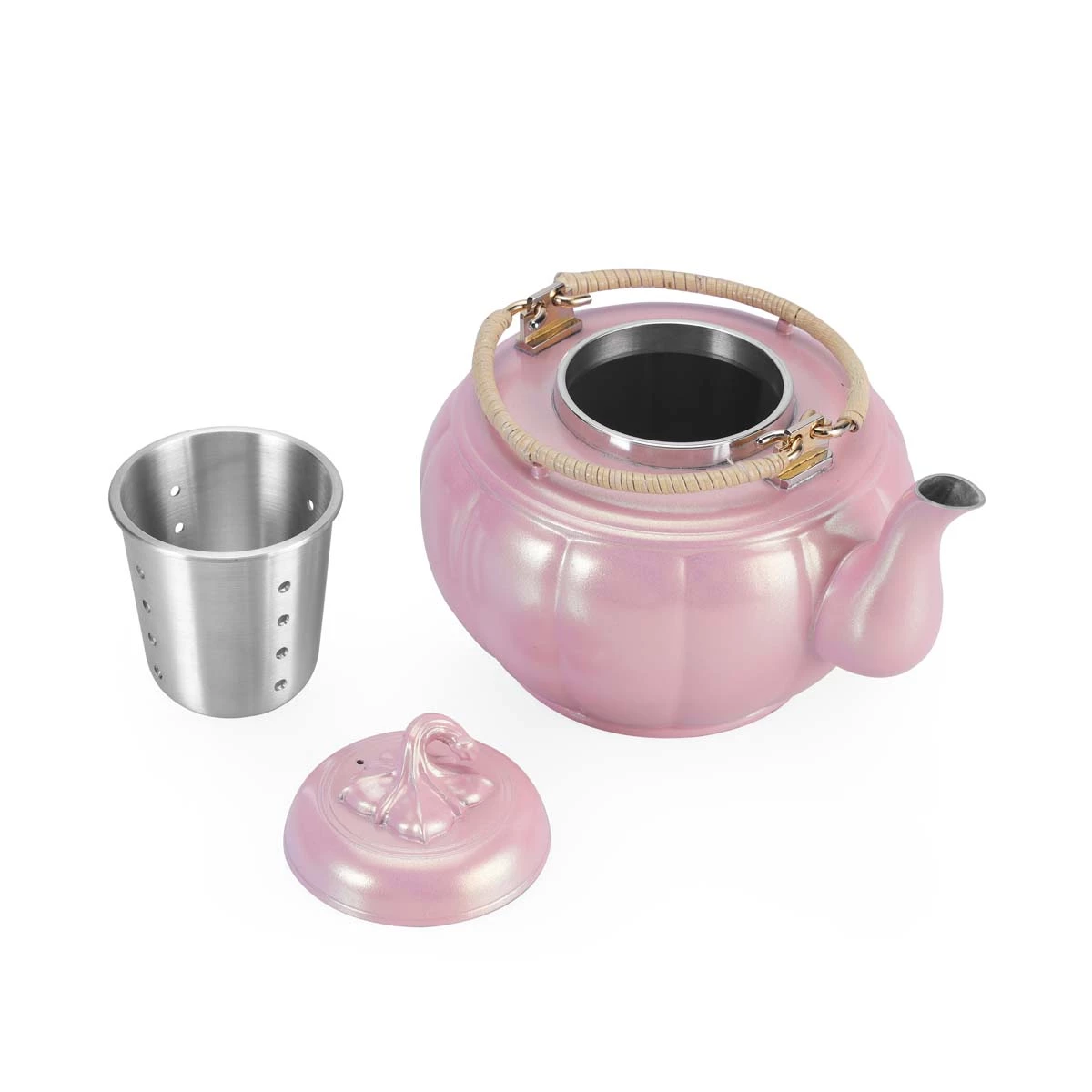 Lotus Melon Teapot SM - view 5